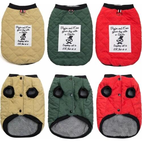 Dog Clothes For Small Medium Large Dogs Pug French Bulldog Winter Pet Puppy Chihuahua Coat Jacket Waterproof Roupa Cachorro Pet