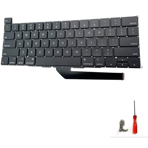 Replacement Keyboard US UK SP FR GR DK IT RU JP swiss Layout for Macbook Pro Retina A2141 2019 EMC3347 keyboard