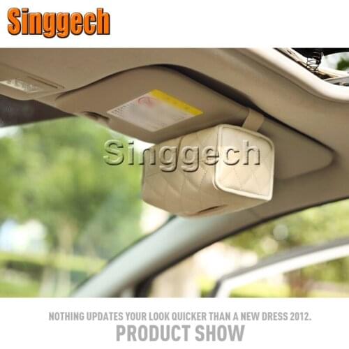 Car Styling Tissue Paper Box Holder For Porsche 911 Cayenne Macan For Jaguar XE XF XJ For Infiniti q50 FX35 G35 G37 Accessories