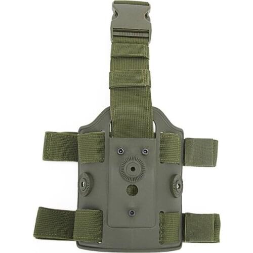 Tactical Leg Platform Device Quick Drop Leg Holster Gun Case Outdoor Military Pistol Holster Paddle For Glock Beretta M9 HK USP