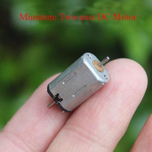 DC3.7V M10 DC Motor 30mA Lengthened DC Motor 10000rpm/min Micro DIY Small Toy Positive and Negative Motor