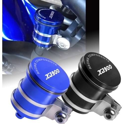 Universal Motorcycle Rear Brake Fluid Reservoir Clutch Tank Oil Fluid Cup Cover For YAMAHA XJ900 1995-2003 2002 2001 2000 1999