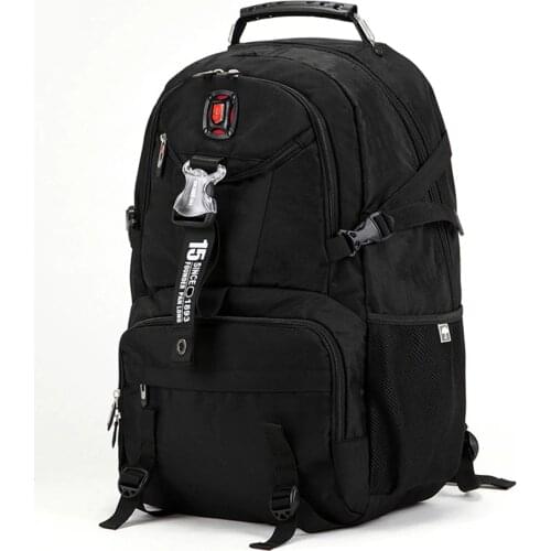 Waterproof Backpack Men Large Capacity TravelBag Oxford Fashion Schoolbags 18 Inch Laptop Backpacks for Teenagers Male Mochila