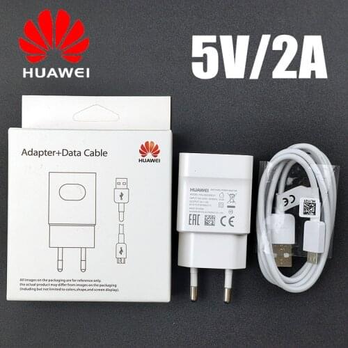 Huawei Honor 8X Usb Wall Charger 10W 5V/2A EU Power Adapter Charge Micro Usb Cable For Huawei y6 y7 y9 2019 2018 P8 p7 p6 Mate 8