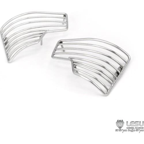 LESU Headlight Protection Cover for TAMIYA 1/14 RC Benz 3348 Dumper Arocs 3363 Tractor Truck DIY Car Model