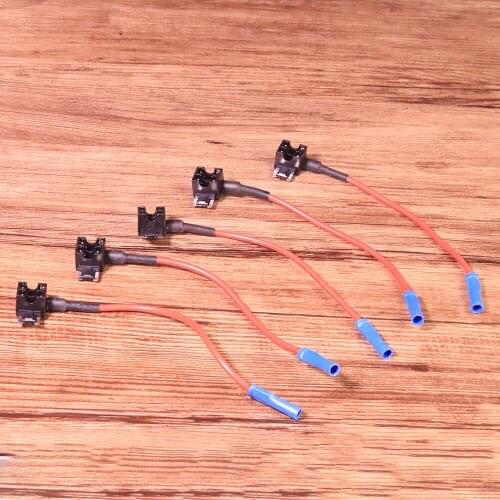 5X MINI Size Car Fuse Holder Add-a-circuit TAP Adapter Circuit Wire Holder Low Profile APS ATT Add-A-Circuit Electronic Parts