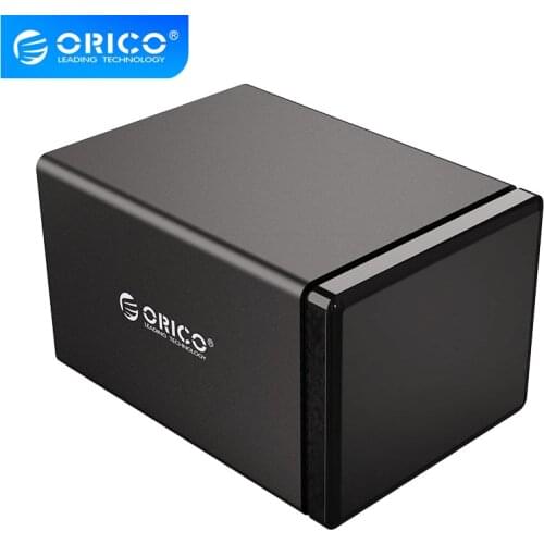 ORICO 5 Bay USB3.0 Hard Drive Enclosure with RAID,Transfer rate USB3.0 5Gbps,Support capacity up to 80TB,ORICO NS500RU3
