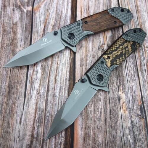POCKET KNIFE ASSISTED OPEN KNIVES Out The Blade Tactical Folding Knifes Survival Rescue EDC Outdoor Camping Hunt Tool Drop Ship