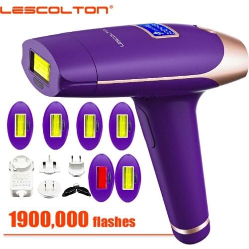 Lescolton IPL Hair Removal Skin Rejuvenation Beauty 2in1 Home Permanent Laser Epilator Machine Professional Bikini Trimmer
