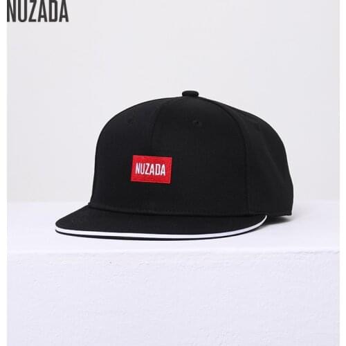 Brand NUZADA New Quality Cotton Hip Hop Cap Men Embroidery Classic LOGO Hats For Women Baseball Spring Summer Autumn Couple Caps