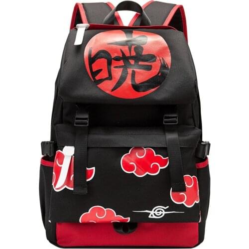 Uzumaki Cosplay Nylon Backpack Children Cartoon Anime School Bag Laptop Rucksack Girl Boy Knapsack Unisex Waterproof Travel Bags