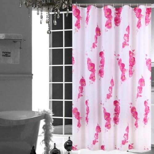 New fashion polyester shower curtain waterproof mildew bathroom polyester shower curtain moisture-proof home shower curtain