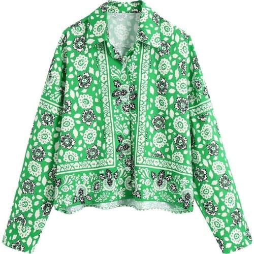 2021 New Spring Summer Women Female Sexy Polyester Shirt Brand Blouse Outwear
