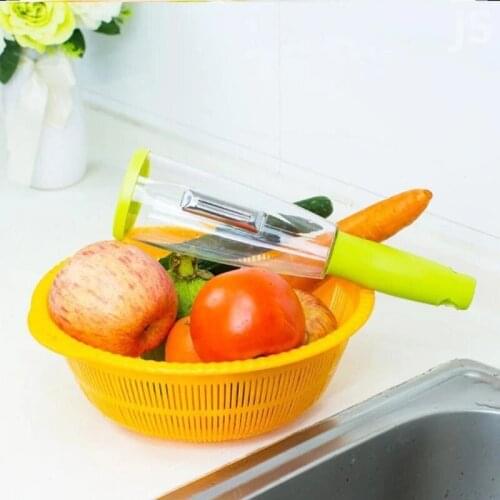 Storage Peeler Peelers With Trash Can Fruit Vegetable Peeler Kitchen Supplies GQ