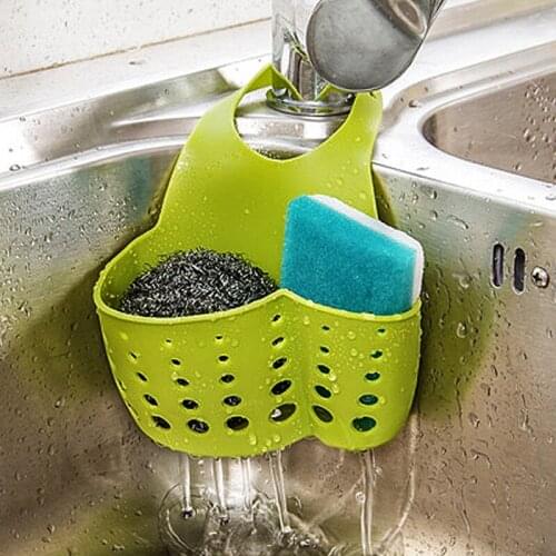 Kitchen Organizer Sink Holder Hanging Strainer Bathroom Storage Container Kitchen Sink Sponge Storage Hanging Basket