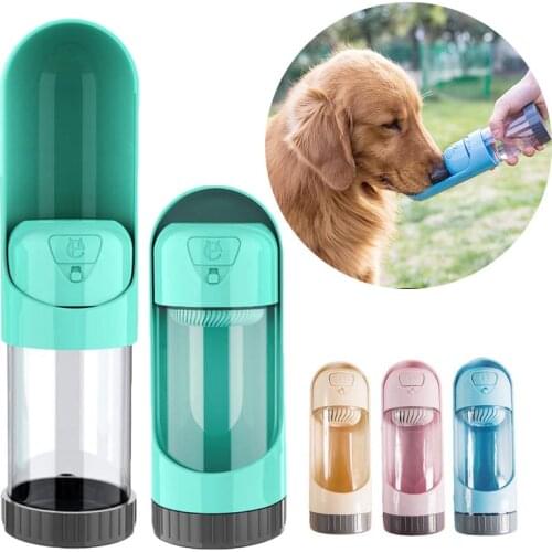 Portable Pet Dog Water Bottle for Small Large Dog Travel Puppy Drinking Bowl Bulldog Water Dispenser Pet Feeder Pets Products