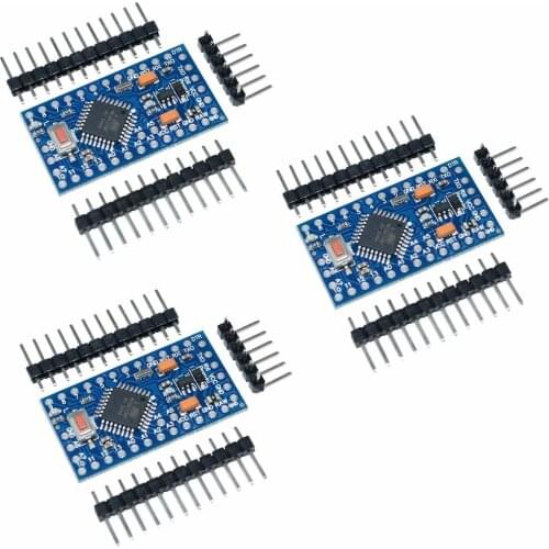 5PCS Pro Mini Atmega328p 3.3v 8m Module Board With Crystal Oscillator Compatible Arduino Pro Mini Replace Atmega128