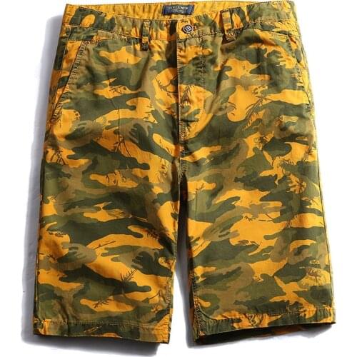 Casual Cargo Shorts Men 2019 New Arrival Top Design Camouflage Mens Shorts Outwear Summer Hot Sale Quality Cotton Brand Clothing