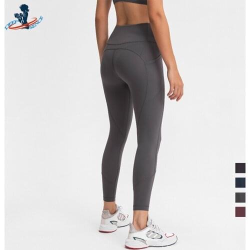 DEEPSENCE Womens Sports Push Up Leggings Fashion Athletic Fitness Tights Joggers Sweatpants Female Scrunch Trousers Yoga Wear