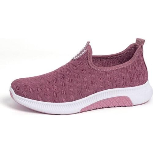 Tennis Shoes For Women Breathable Sneakers 2021 Spring Autumn Sports Black Comfy Jogging Trainers Female Zapatos De Mujer Cheap