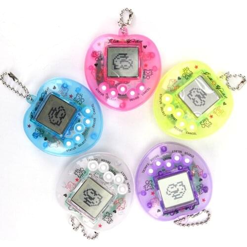 1 PC Auto Key Chain Pets Toy Tiny Game game Random 1 Virtual Cyber Nostalgic Pet 5*6 CM(2*2.4 IN)