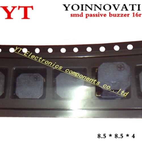 10 PCS SMD 8540 passive buzzer 16R Size 8.5 * 8.5 * 4 Side audible