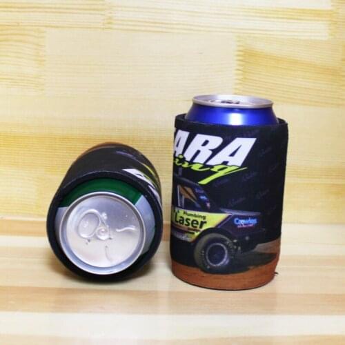 100pcs Beer Can Cover Cool Bag Customized Stubby Coolers With Bottom Neoprene Stubby Cooler Beer Can Cooler Promotional Gifts
