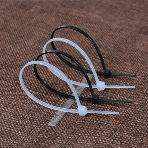 100pcs installed home tie line with a one-time nylon cable management line with wire clothing finishing accessories