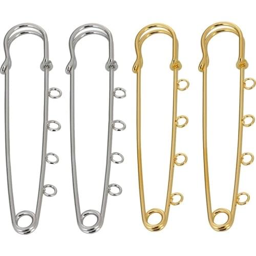 2-10pcs/lot 21x90mm Big Large Long Wedding Brooch Safety Pins Needles for Women DIY Brooch Pins Jewelry Making Findings