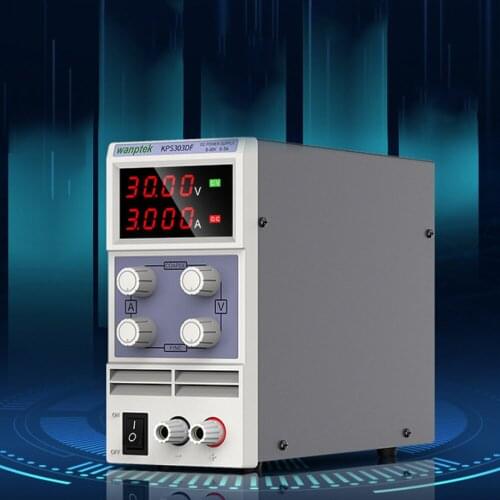4 Pcs Mini laboratory Power Supply KPS303DF 30V 3A Single Phase Adjustable SMPS Digital Voltage Regulator DC Power Supply