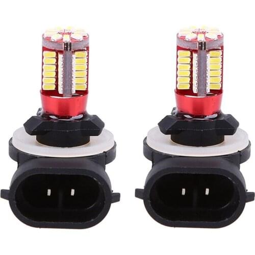 57 smd 3014 led H27W 881 886 894 898 899 auto front fog lamps car daytime running fog light Bulb White Red Blue
