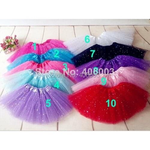 Princess ballet tutu skirt saia tutu infantil cute star fluffy tulle pettiskirt purple glitter tutus for girl skirts tutu