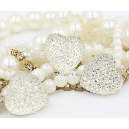 Free shipping 24pcs/lot 18mm fashion heart shape flatback resin rhinestone,resin beads for DIY decoration