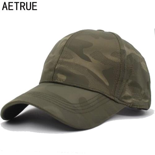 AETRUE New Unisex Snapback Caps Men Baseball Cap Women Camo Casquette Bone Hats For Men Gorras Camouflage Army Baseball Hat Caps