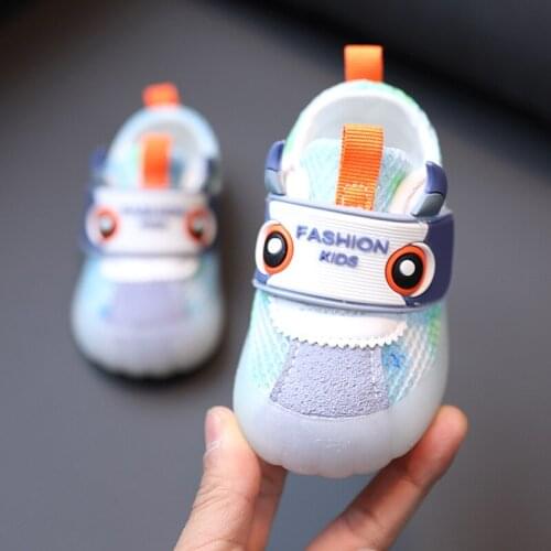 Baby Summer Shoes Sandals 0-3 Years Baby Boy Baby Girl First Walkers Soft Bottom Infant Toddler Shoes Child Baby Sports Shoes