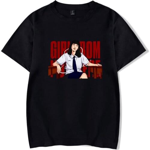 Girl From Nowhere 2 Merch T-Shirt 2D Print Clothes 100% Cotton t shirts Streetwear Harajuku t-shirts for Men and Women