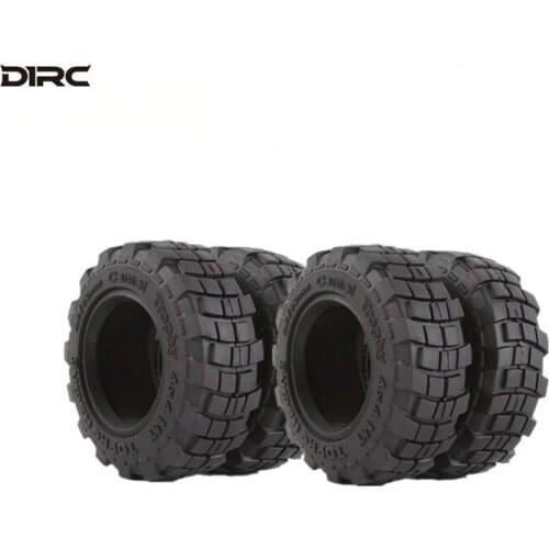 4 PCS D1RC 1.9 Inch Wheel Tires 92 MM for SCX10 D90 CC01 DIY Toy