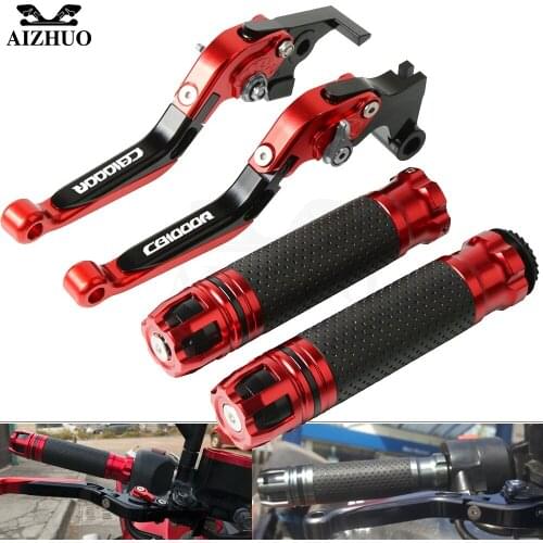 Motorcycle Adjustable Brake Clutch Lever+Handle Grips Handlebar For HONDA CB 1000 R CB 1000R CB1000R NEOSPORTCAFE 2018 2019 2020