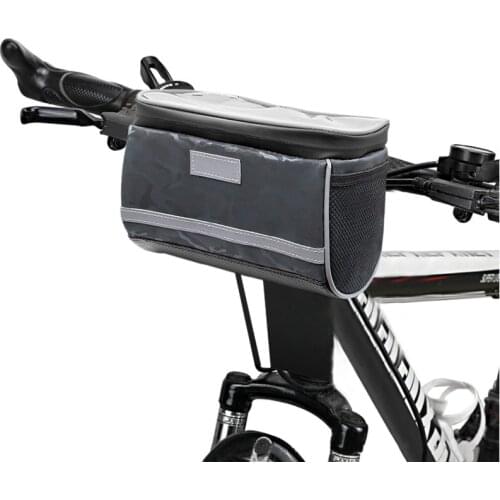 OEM ODM Quality MTB Handlebar Bag Front Frame Pannier Bag Touch Screen Waterproof Multifunction Bag Bike Accessories Wholesale