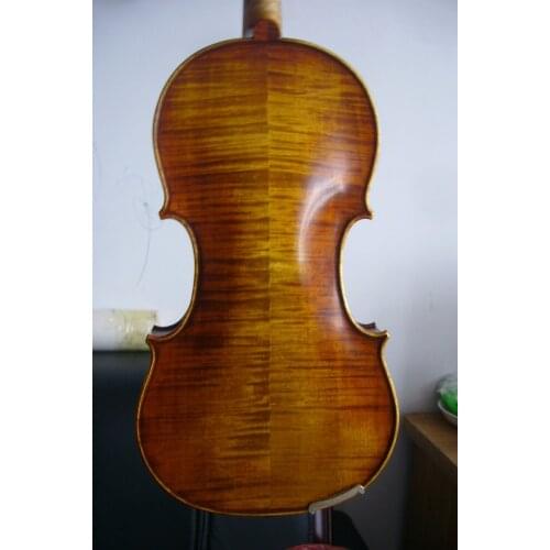 Excellent hand made 4/4 size violin Amati model 1566 old antique style violin