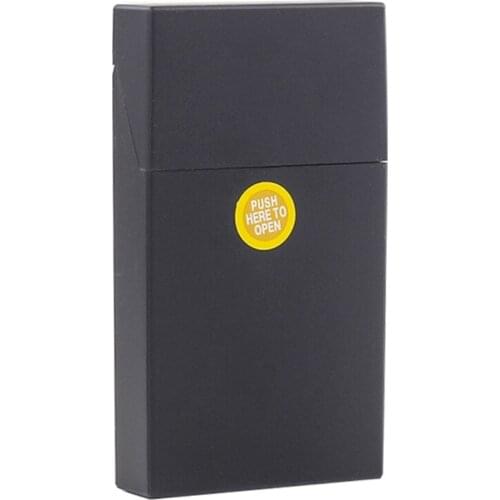 Plastic Cigarette Case Dispenser Tobacco Container Cigarettes Storage Box Holder Smoking Accessories