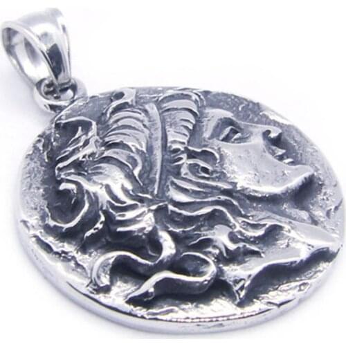 Support Dorpship New Design Hero Pendant 316L Stainless Steel Fashion Jewelry Punk Cool Pendant