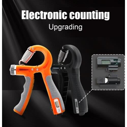 Adjustable Electronic Counting Fitness Gripper Finger Exerciser Hand Enhancer Fitness Gripper Finger Exerciser Hand Enhancer