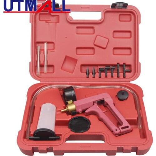 Hand Held Vacuum Pump& Vacumm Tester Brake Bleeder Set FOR CARS ETC