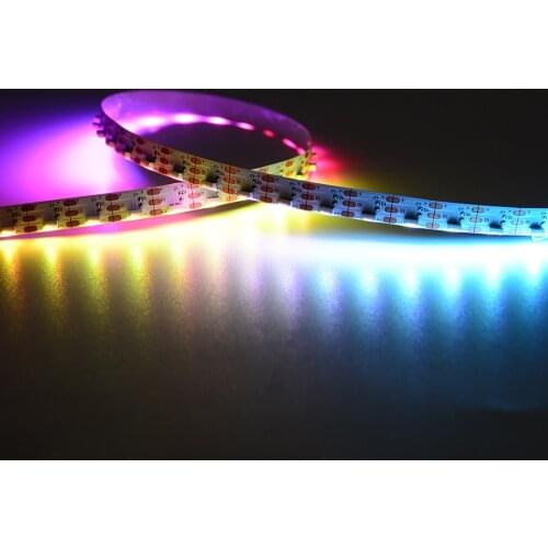 SK6812 4020 LED Side Emitting Strip DC5V 60 72 120 144leds/m IC Addressable Tltra Thin Light Rope Tape Non-waterproof 1m 2m 5m
