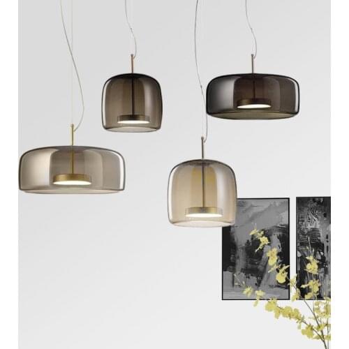 Modern Glass Pendant Lights LED Hanging Lamp for Living Room Home Decor Lamp Kitchen Bedroom Dining Room Loft Hanging Lights