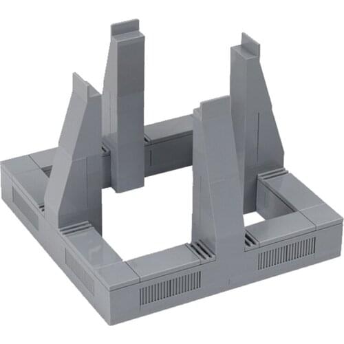 SpotMOC-8497 Technology building block creativity Apollo Saturn 5 launch platform carrier rocket DIY education assembly toy gift