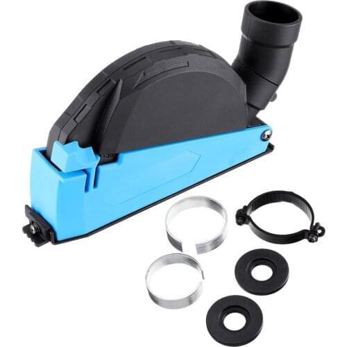 Universal Angle Grinder Surface Cut Dust Shroud 4~5 Inch Dust Collector Attachment Cover Tool 360° swivel joint dust-proof cut