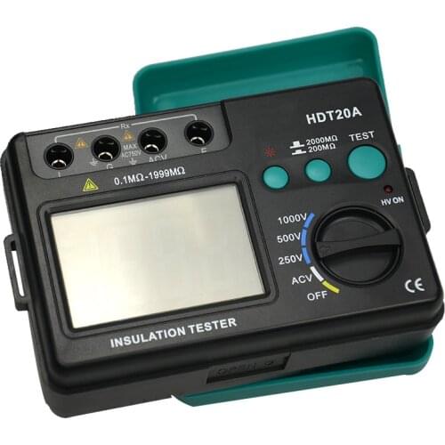 High Quality Original Insulation Resistance Tester Digital Megohmmeter Voltmeter With LCD Backlight Electronic Diagnostic Tools