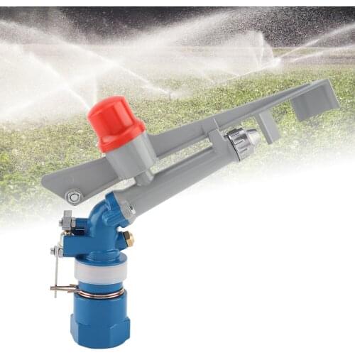 1" DN25 zinc Alloy nozzle Irrigation Sprinkler Gun Water System 360 Degrees Adjustable Rain Spray Gun field Sprinklers